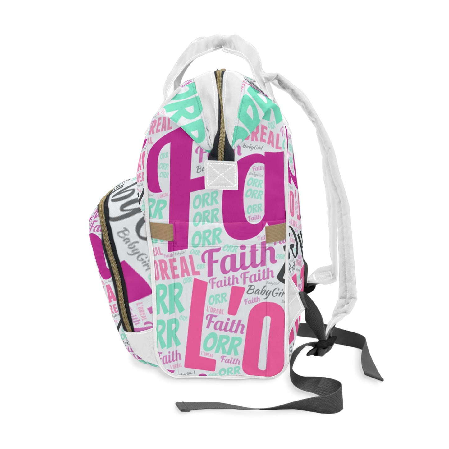 Personalized Multifunctional Diaper Backpack