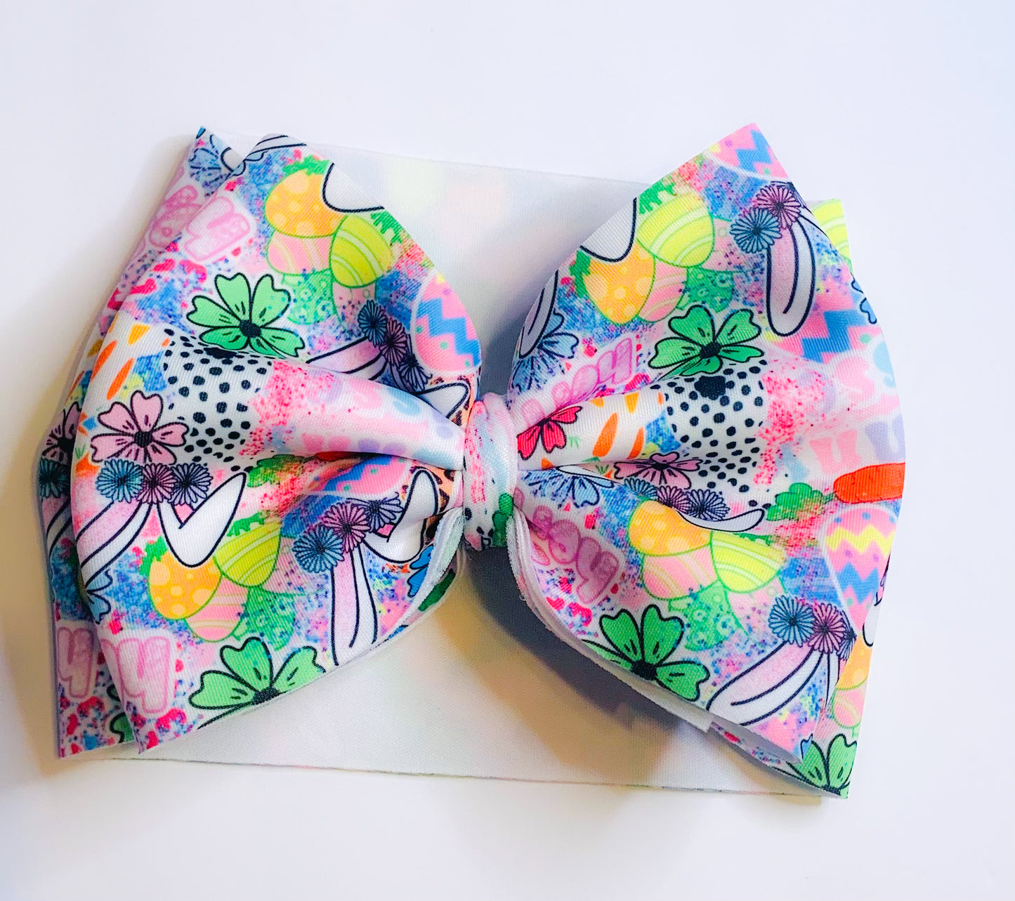 Bunny Collage Bow